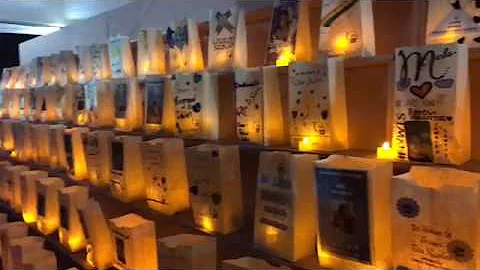 Relay for Life Guam Luminaria ceremony