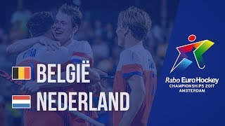 België - Nederland (finale) I EK hockey (m) Resimi