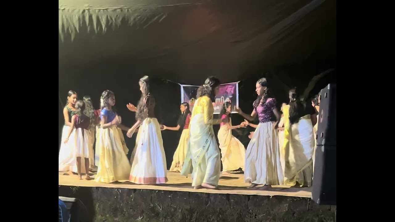 Ambalapuzhe Unni kannanodu nee song fusion Thiruvathira 🤍#thiruvathira #krishnasong #dancecovr 