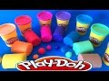 PLAYDOH PLASTELINA eggs aprende colores español-ingles learn colors english-spanish Peppa pig