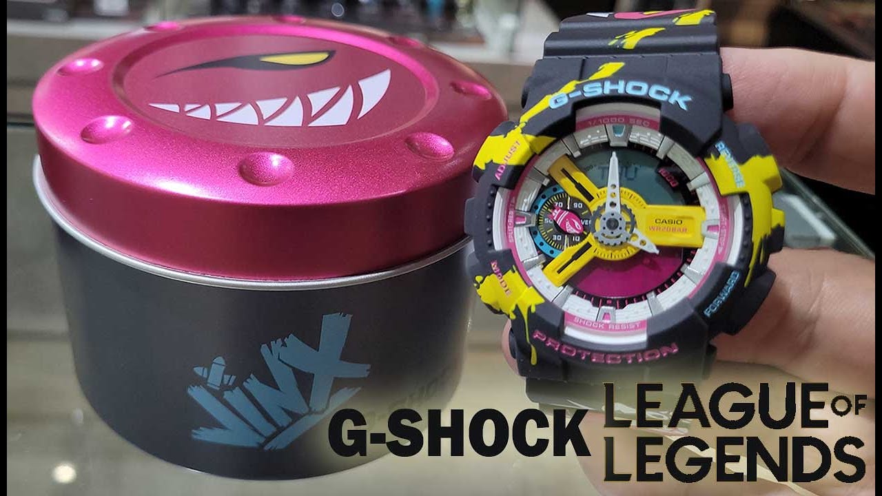 Relógio G-SHOCK League Of Legends GA-110LL-1ADR *Collab New Look