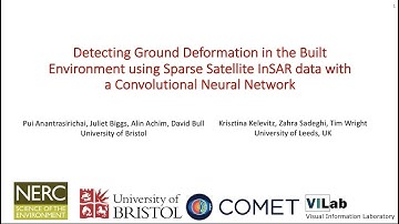 Detecting Ground Deformation in the Built Environment using Sparse Satellite InSAR data with a CNN