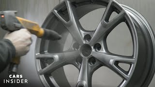 How Wheels Are Professionally PowderCoated | Cars Insider