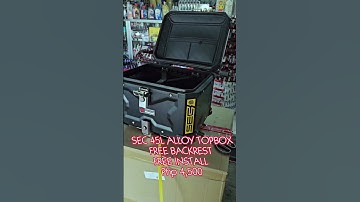 SEC 45L ALLOY TOP BOX. SALE SALE @ YUGADA
