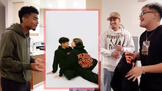 OUR FRIENDS REACT TO OUR MERCH | Vlogmas Day 7