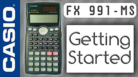 CASIO fx-991ms Tutorial