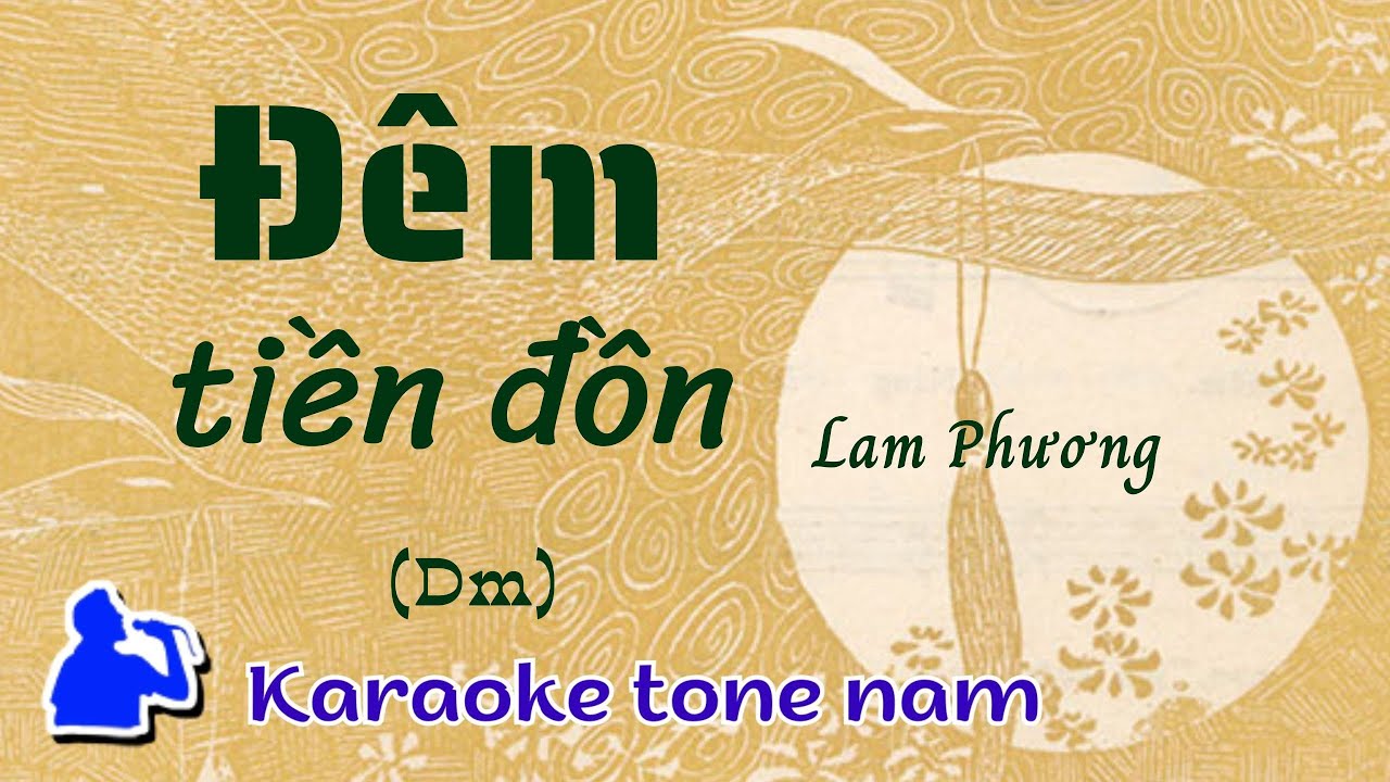 Đêm tiền đồn | Tone nam Karaoke  | Cui bap music