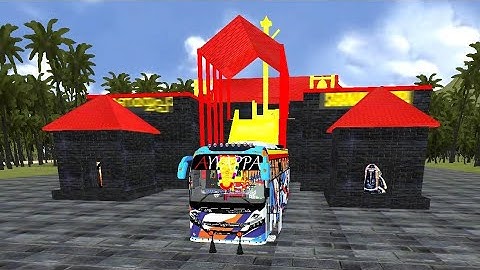 Ayyappa temple map mod 🙏 | new realstic ayyappa temple bus game