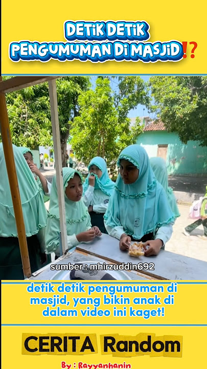 THE MOTHER WAS ANNOUNCED IN THE MOSQUE ⁉️