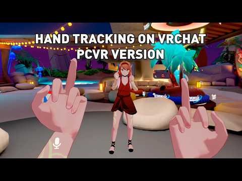 How to use🤚HAND TRACKING🖐️ in VRChat (PC)