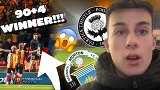 Bedlam As Partick Thistle Fight Back To Beat Morton 3-2