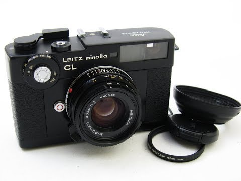Leitz minolta CL + M-Rokkor 40mmF2 - YouTube
