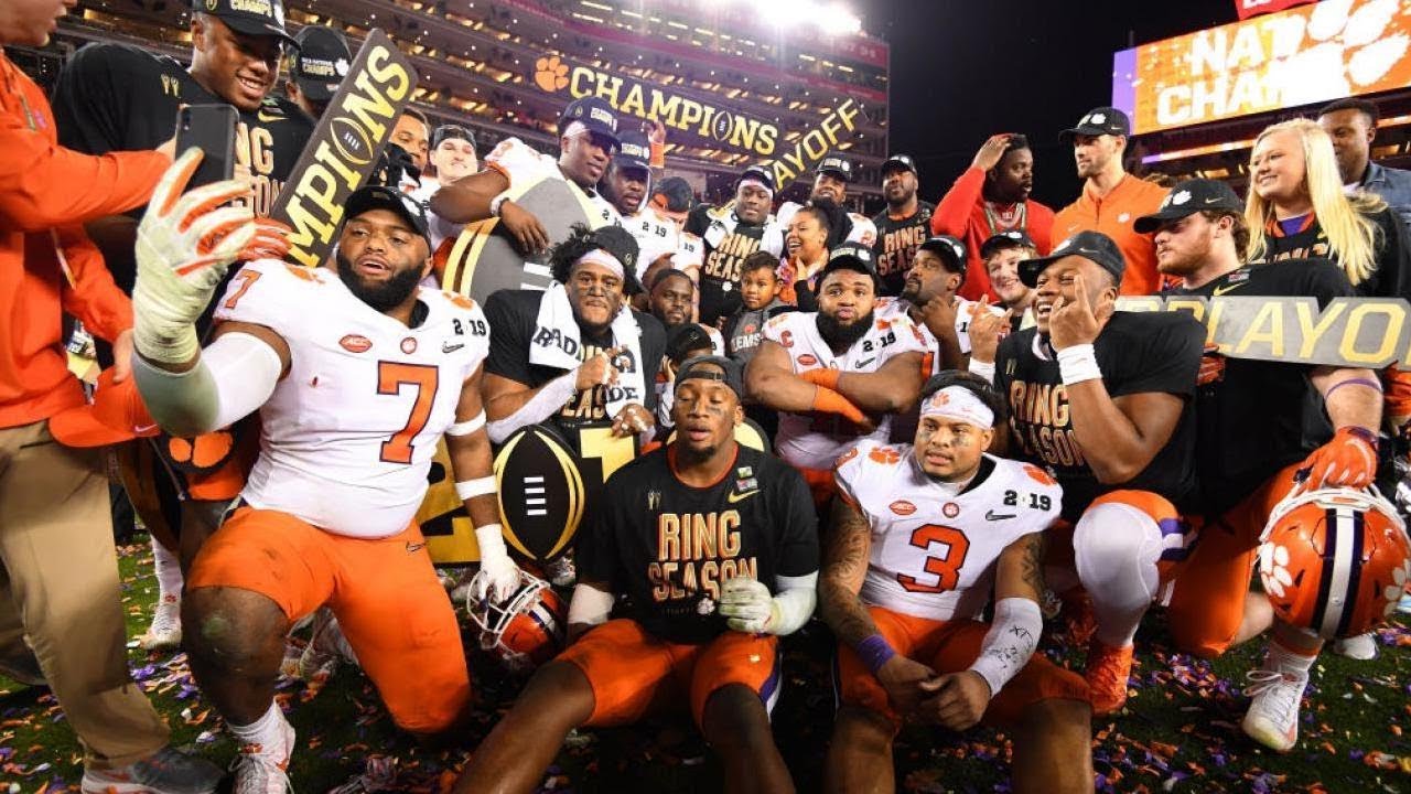 Clemson Tigers 2018-19 National Championship Season Highlights 