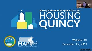 Housing Quincy: Webinar #1