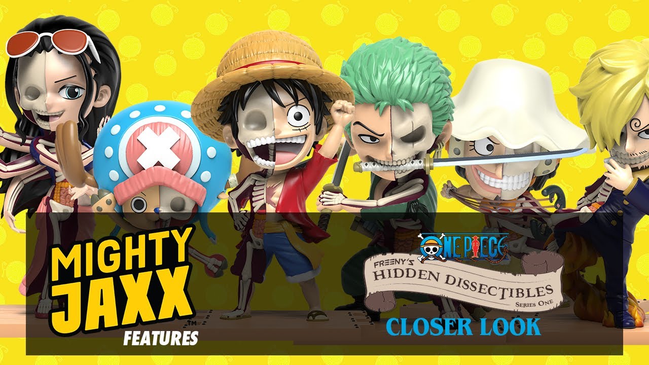 One Piece Freeny's Hidden Dissectibles Funboxx (Luffy's Gears Edition) Box  of 6 Random Figures