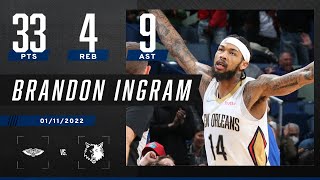 Brandon Ingram GAME WINNER to cap 33-PT EXPLOSION in New Orleans 💪