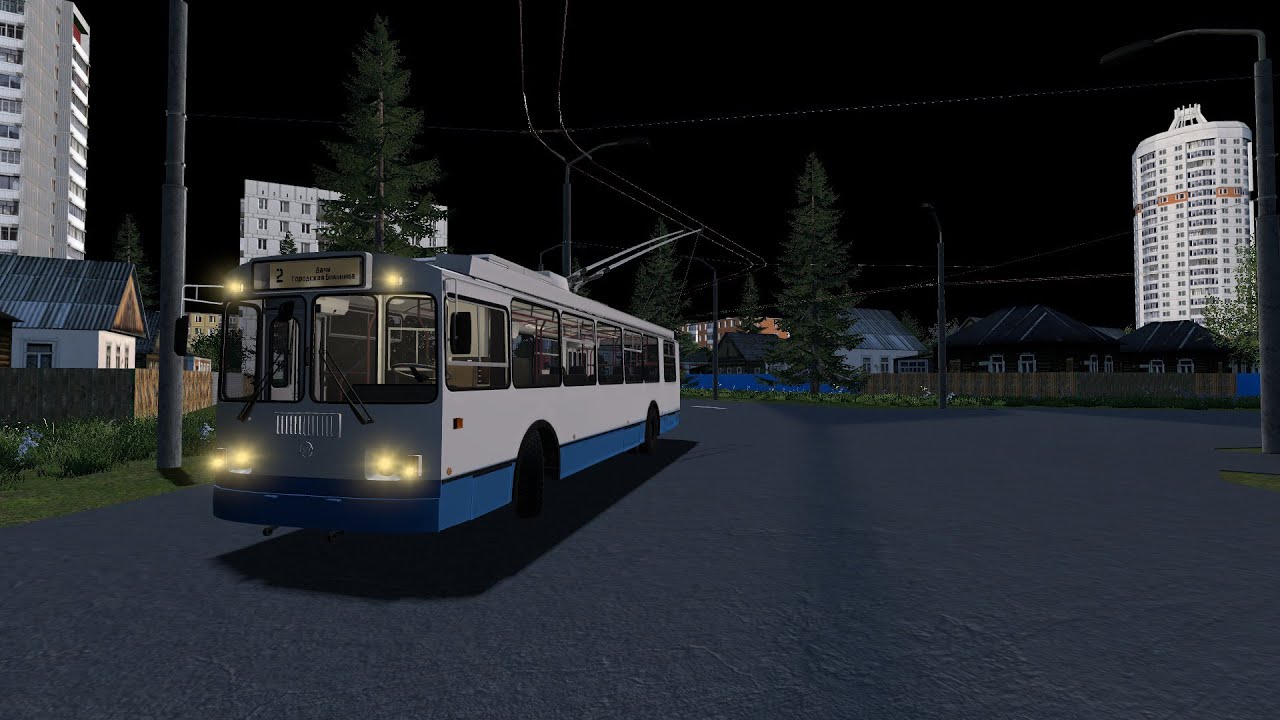 Трамвайно-Троллейбусная карта Зеленомайск в Garry's mod