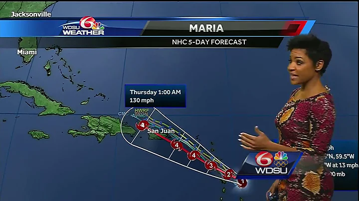 Monday: Scattered showers at home, East Coast watching Jose