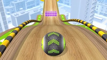 Going Balls - Portal Run Level Gameplay Android IOS!