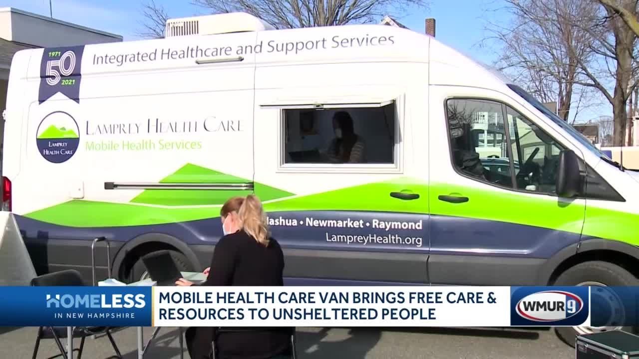 Mobile health van brings free care to unsheltered people in Nashua ...