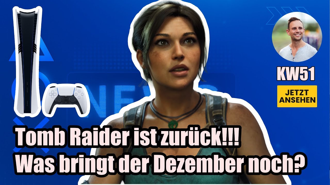 🎮 PS News & mehr - Tomb Raider & Half-Life 3 🔥 Gratis Games + PS5 Probleme