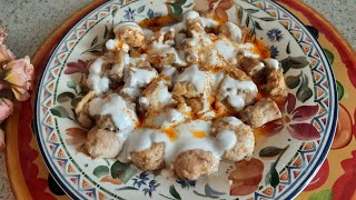 Yoğurtlu Mantar Kızartması