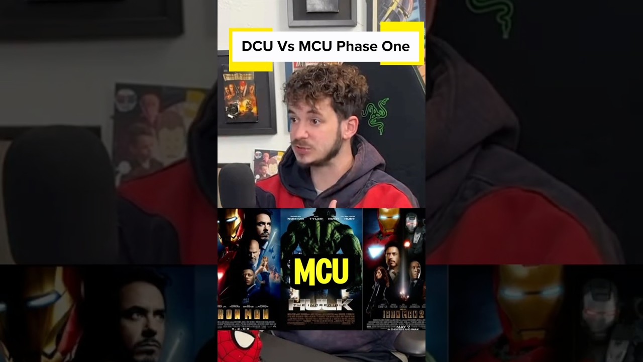 DCU Vs MCU Phase One Thoughts? #escapepod #dcu #mcu