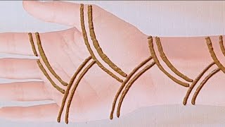 Easy mehndi design trick | new mehndi design | simple mehndi design | heena mehndi | mahendi screenshot 4