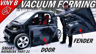 Smart-Busa part 21: Vacuum forming doors and fenders...or Vacuum forming machine part 2 IDK anymore!