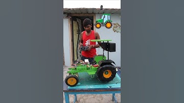 Making remote control tractor 🚜🚜#dc #motor #electric #rc #rkg