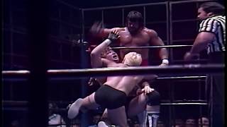 Hector & Chavo Guerrero vs Ted Dibiase & Dr Death Steve Williams (Cage Match)