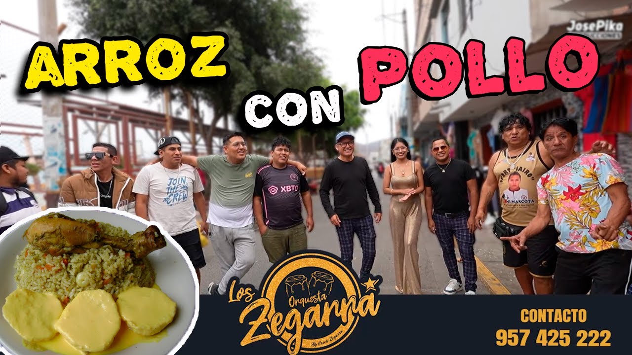 Arroz con pollo y su papa a la Huancaina con Los Zegarra | La cocina de Don Loro