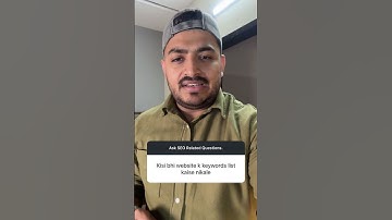 How to extract website keywords