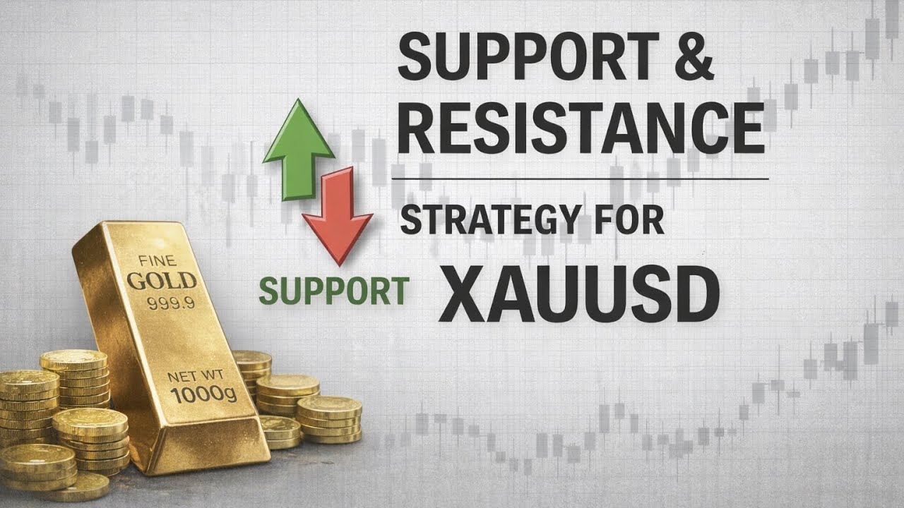 XAUUSD Support & Resistance Strategy | Accurate Gold Entries