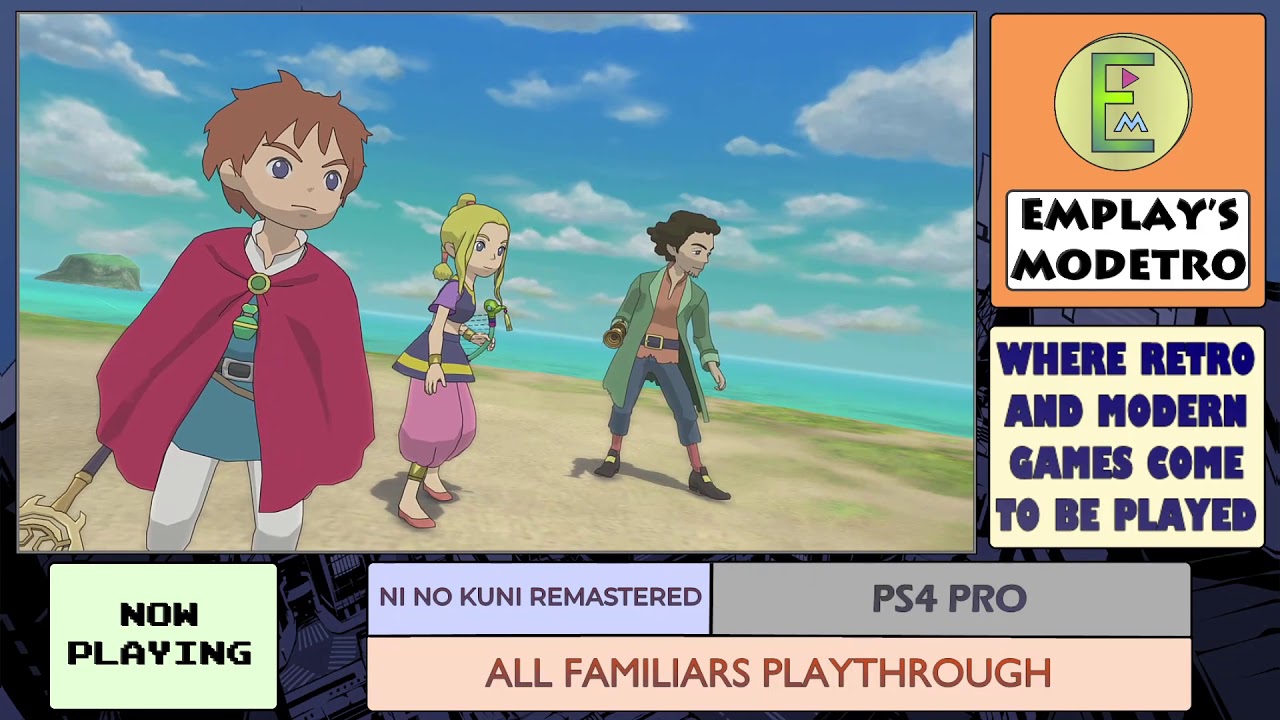 Ni No Kuni Remastered All Familiars Playthrough PS4 Pro 31