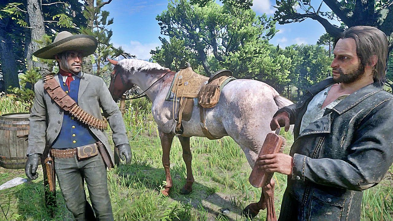 Javier gives a Warning to Kieran / Hidden Dialogue / Red Dead ...