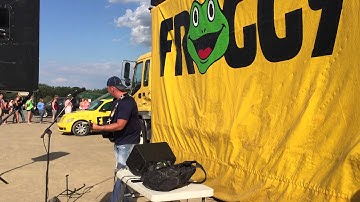 One Night at a Froggy Luke Bryan tailgate party - Abby