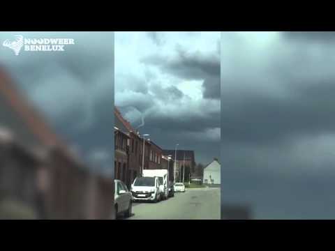 Poging tot windhoos Boezinge/Diksmuide