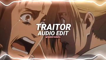 traitor - olivia rodrigo [edit audio]