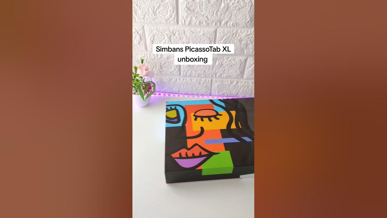 DIGITAL ART ON A BUDGET 🖊🎨  Simbans Picasso Tab Unboxing + Review 