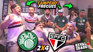 React Palmeiras (2)x(4) São Paulo | Melhores momentos | Gols | Supercopa do Brasil