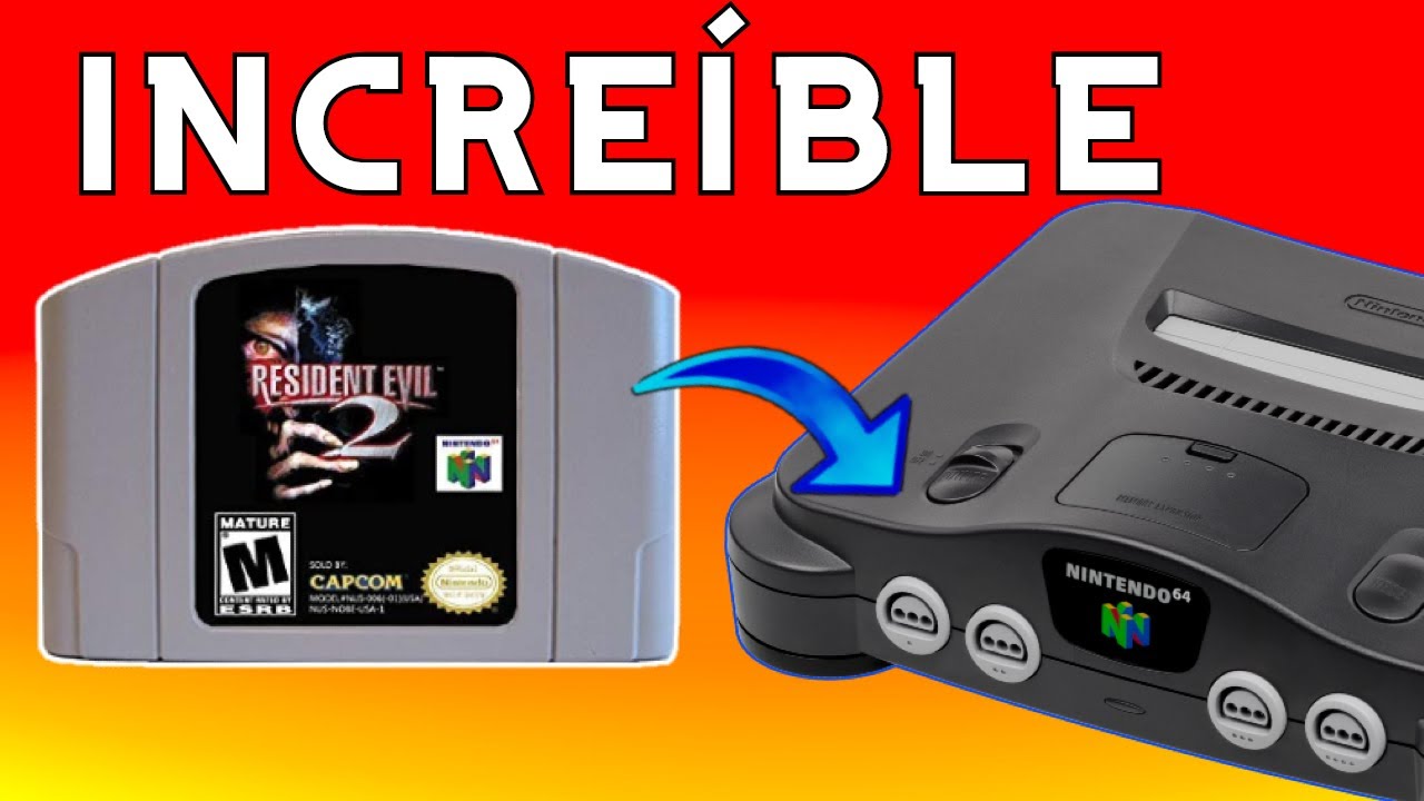 Como Resident Evil 2 existe en Nintendo 64