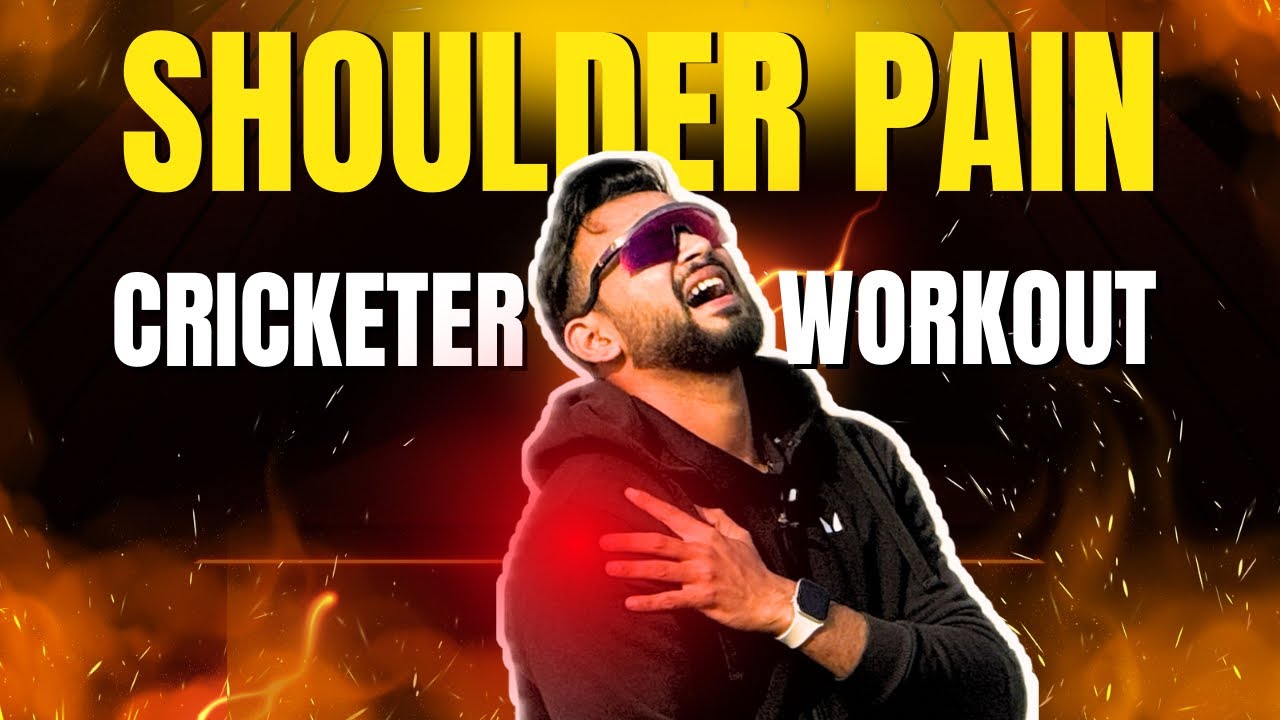 Shoulder Pain Relief Exercises for Cricketers | Shoulder Strength & Mobility Workout | Fast Bowlers 