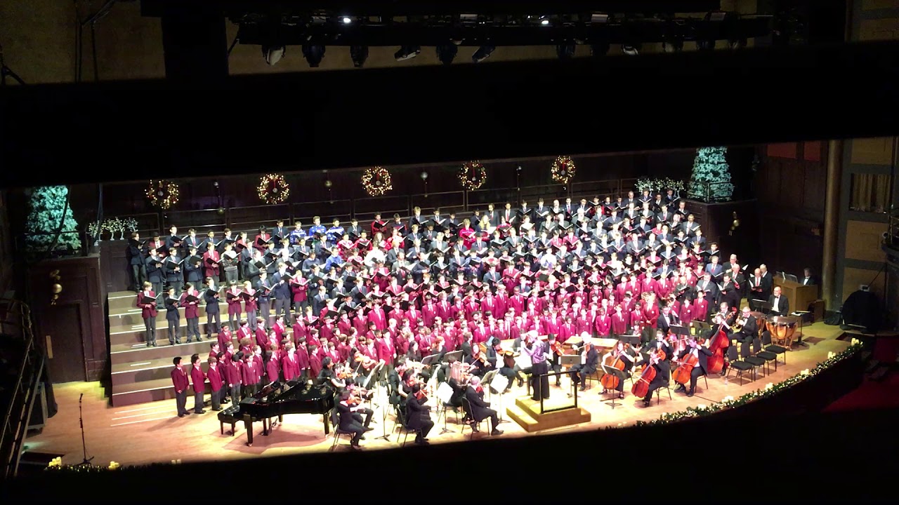 Massey Hall St. Michael's Choir School students and alum The First