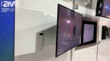 ISE 2019: Unitech Systems Demos a Hidden Flat Panel Wall Extension System Using a False Wall