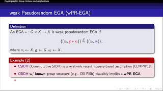 Cryptographic Group Actions and Applications