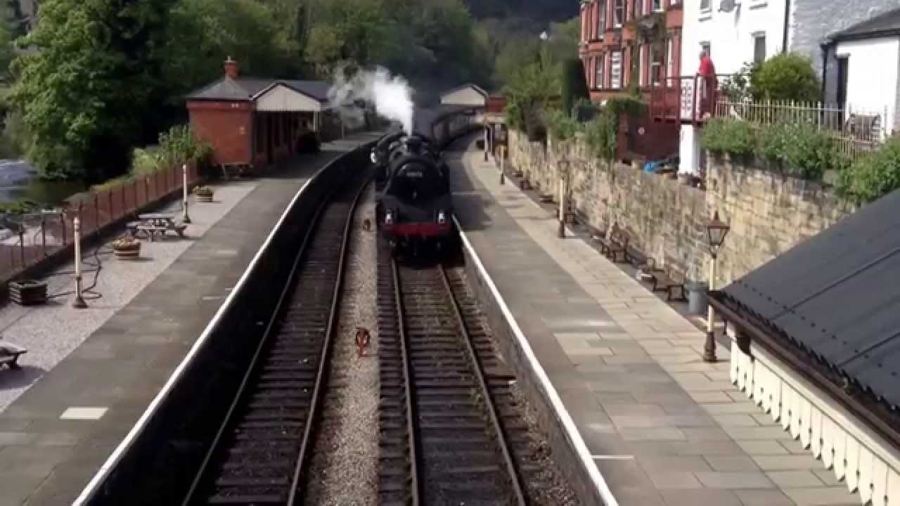Llangollen railway Monday timetable A 80072