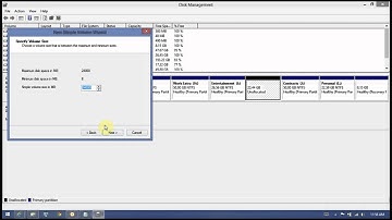 Create Hard Disk Partitions in Windows 8.1
