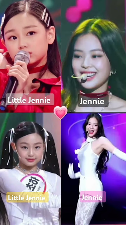 Jennie VS little Jennie challenge 🔥🔥 Jennie solo who is the best #jennie#little Jennie#blackpink  💗💗