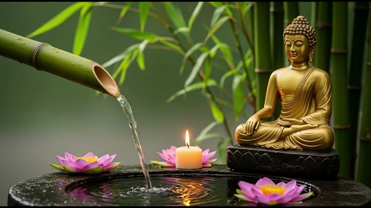 Forest Harmony: Flowing Water & Whispering Bamboo for Ultimate Calm